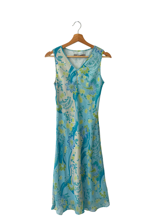 Y2K Garden Party Midi Dress
