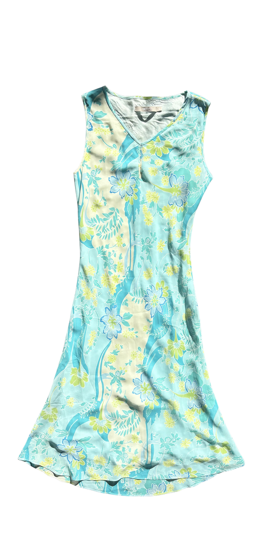 Y2K Garden Party Midi Dress