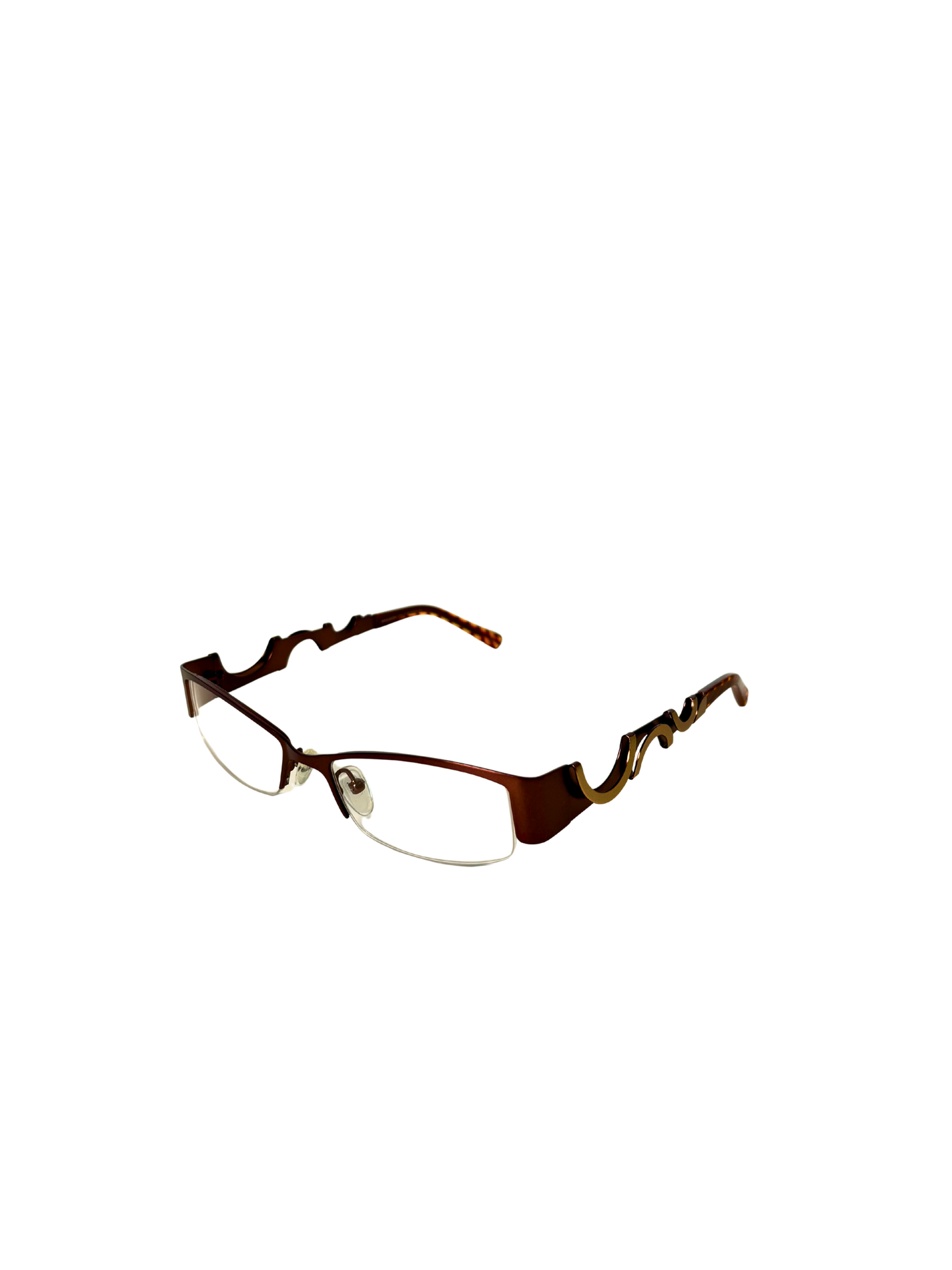 The DON 90'S Semi Frame Glasses