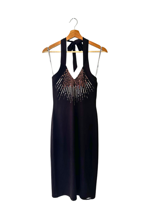 Y2K Chocolate Midi Dress