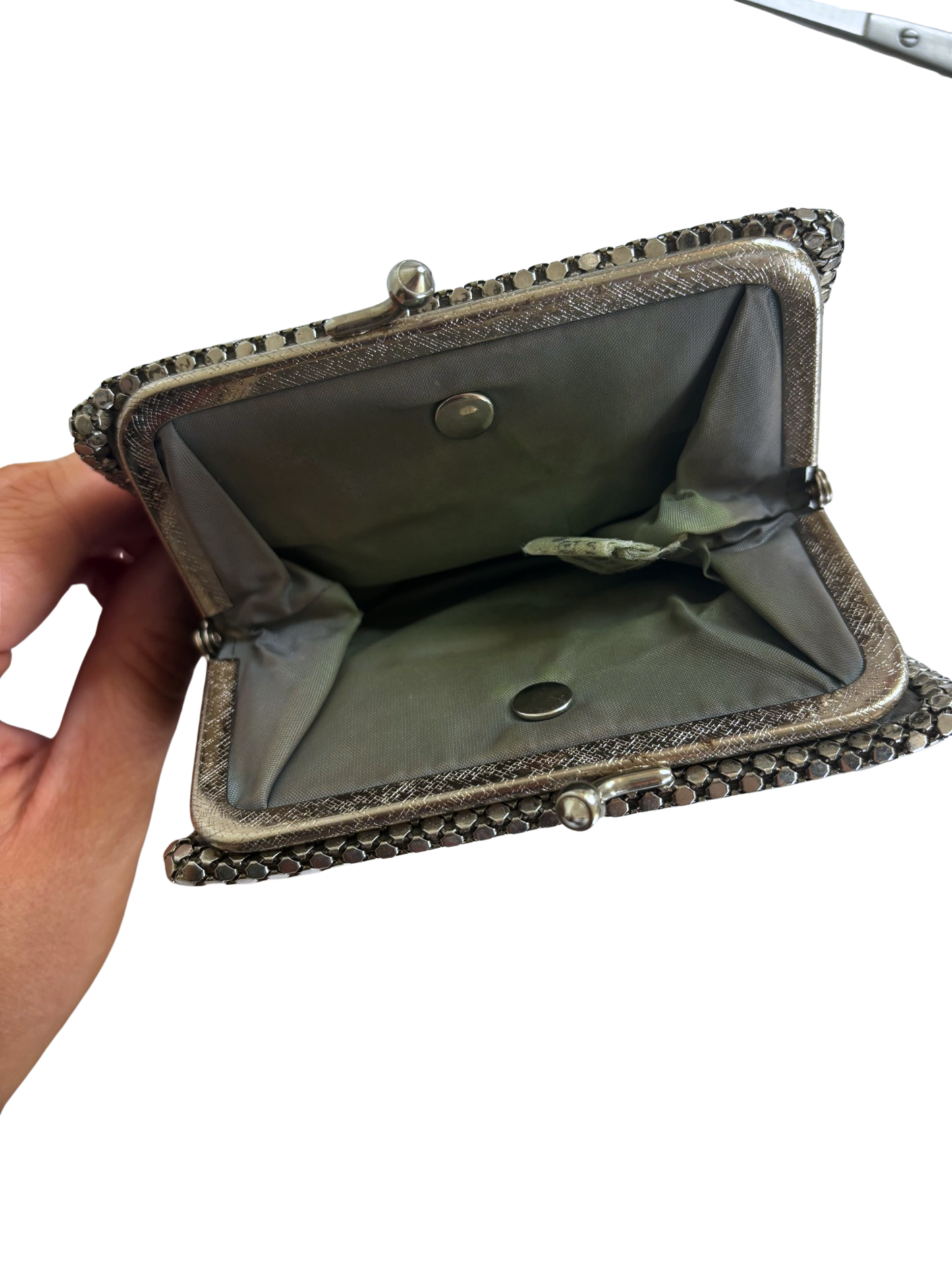 Silver Glomesh Coin Purse