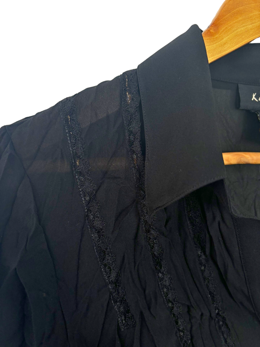 Vintage Crushed Cotton Blouse