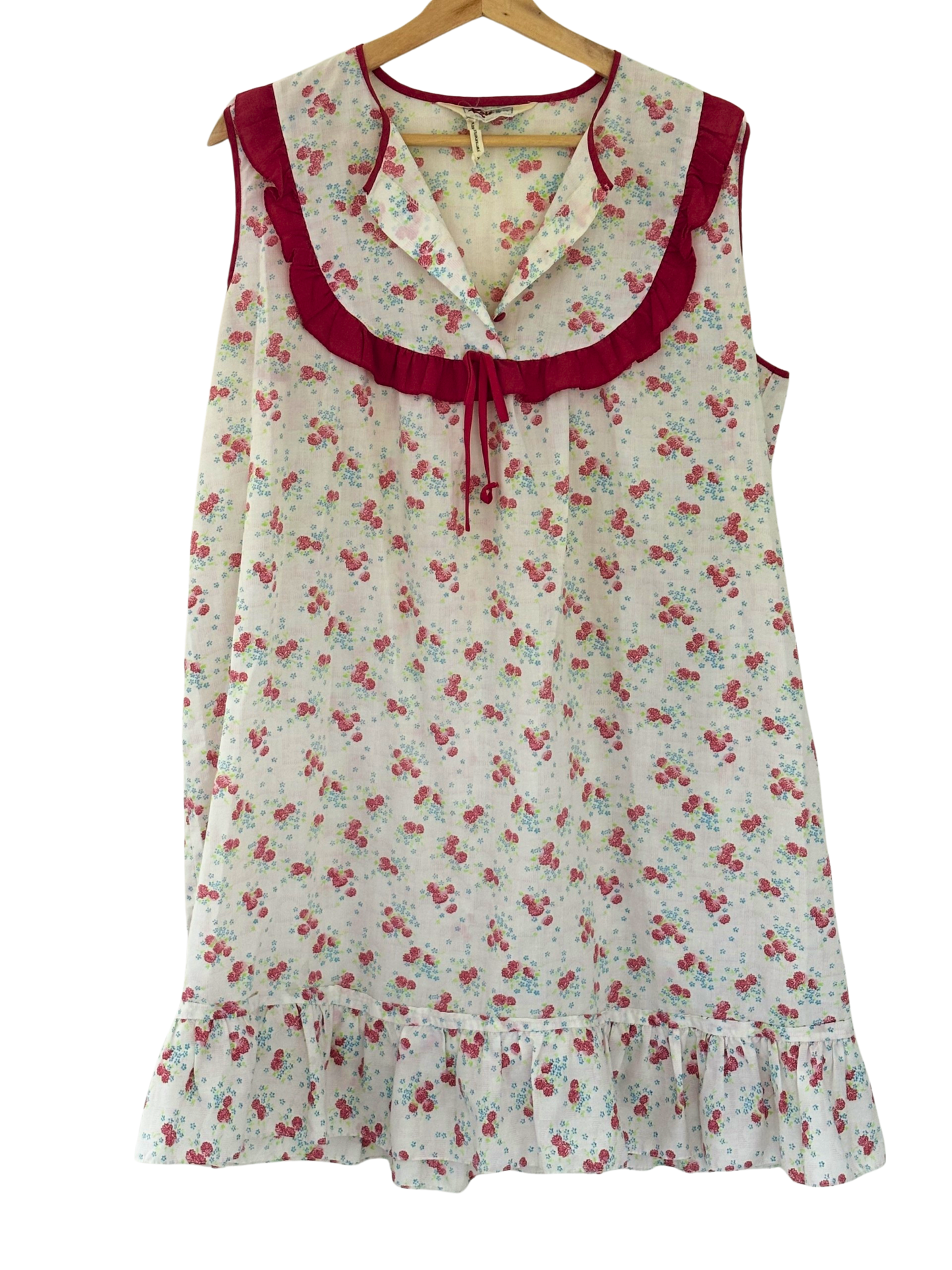 Vintage Floral Cotton Nightie